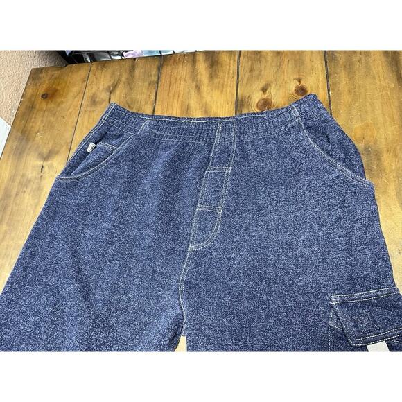 Vintage BTL Beyond The Limit Joggers Mens Cargo XL Sweatpants Baggy Y2K 90s EUC - Picture 4 of 14